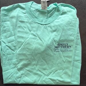 Simply Southern Men's Mint Green T-Shirt